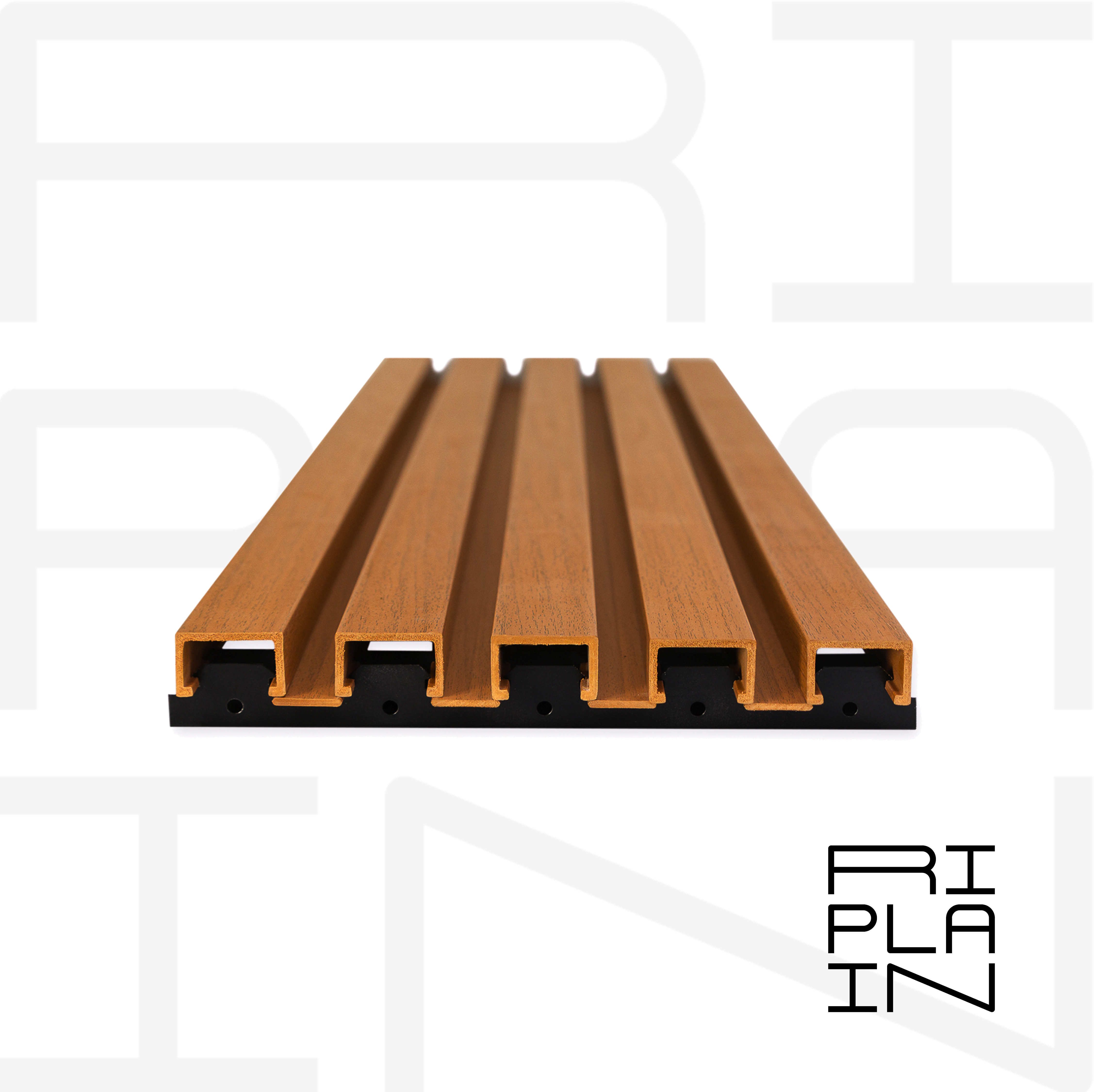 Pvc Ripado Forro Forro Ripado Interno Freijó 40x25x3000mm Fechado – Riplain